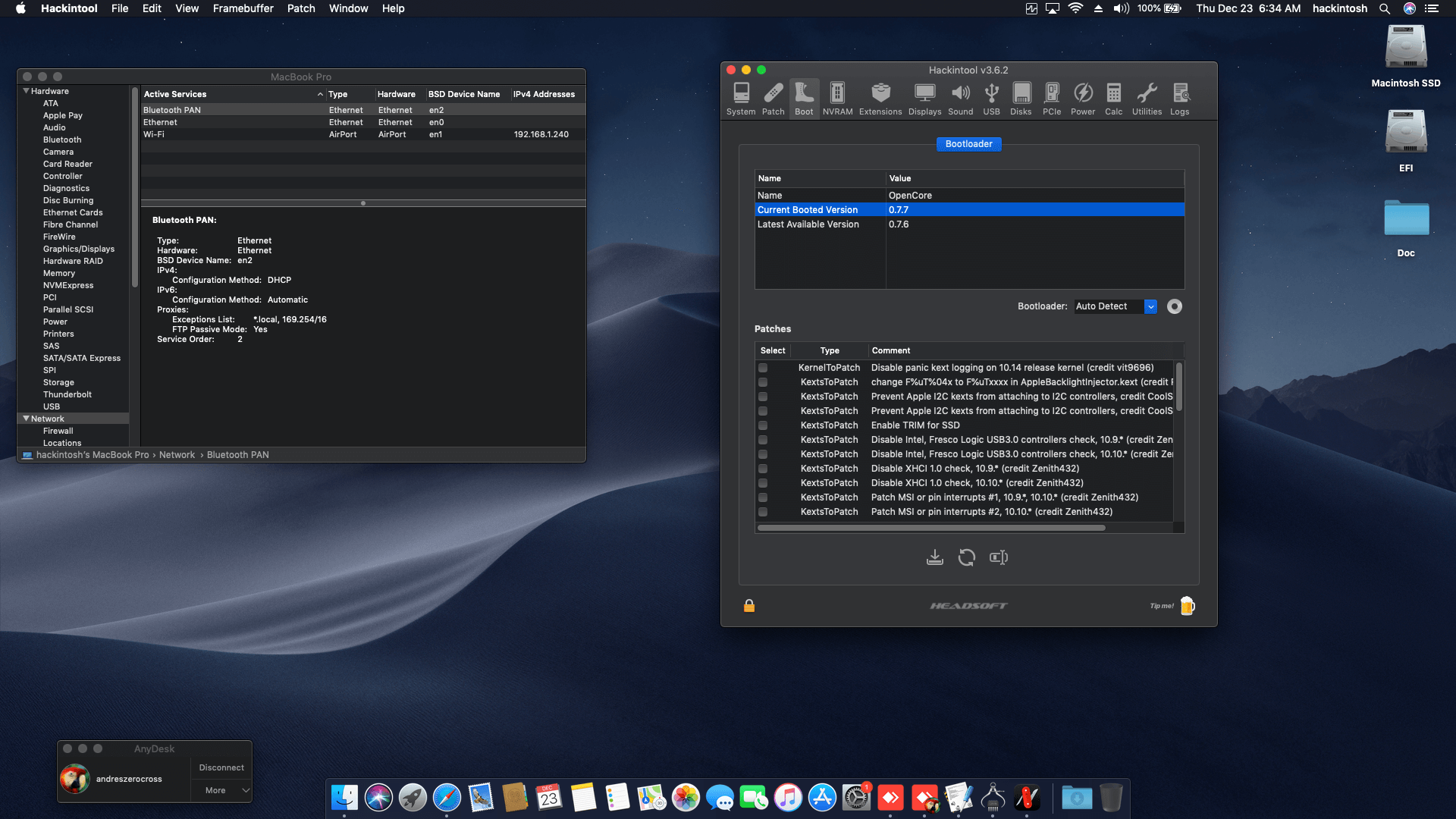 Lenovo Legion Y740 15IRHG [CoffeeLake   Intel UHD 630 + I2C]   OpenCore 8